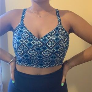 Matching crop top and short set